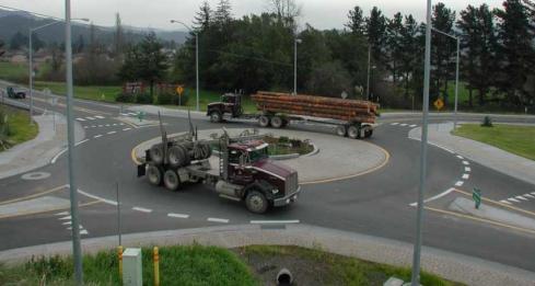 Glorieta de un carril
